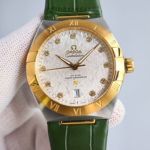 OMEGA Constellation Solid Stainless Steel and Gold 39mm Watch